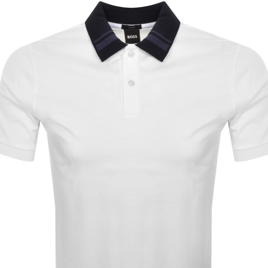 BOSS Phillipson 117 Polo T Shirt White
